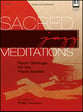 Sacred Jazz Meditations piano sheet music cover